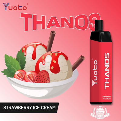 Top vente Yuoto Thanos 5000 bouffée rechargeable cigarette électronique jetable vape 5% nic 14 ml liquide