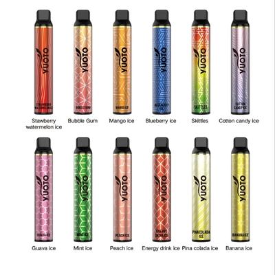 23 saveurs succulentes 3000 bouffées stylo à vapeur 1350mah, 8ml jetable Yuoto Vape