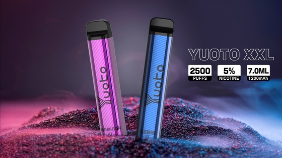 Vente chaude Yuoto Pina Colada Saveur 2500 Puff Bar 7ml Ecig Pod jetable Vape