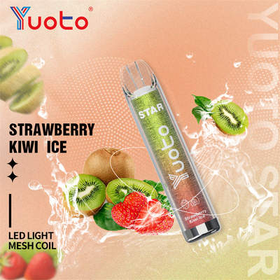 La LED brillent les souffles de l'étoile 3000 de Yuoto Vapes jetable avec de la nicotine de 5% 16 saveurs de Hotsell