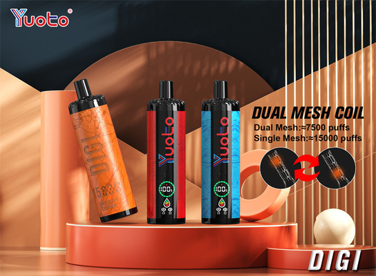 Yuoto DIGI 15000 Puffs Vape à usage unique