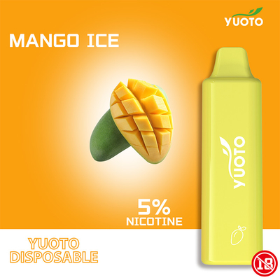 HOT model  Yuoto Smart pro 1500puff 2-5%mg disposable ecig 800mAh Battery Square line appearance