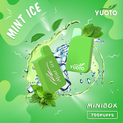 Yuoto Mini Box 700 souffle la batterie jetable 450mAh 2.3ml de 15 saveurs de Vape