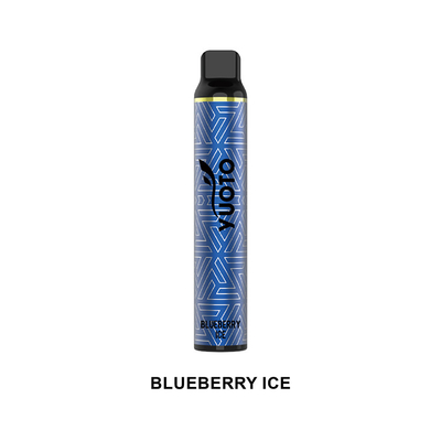 Nouveau type de cigarette électronique Yuoto Vape 3000 Puffs Blueberry 1350mAh Batterie 8ml E Juice