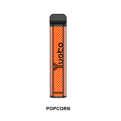 Yuoto 2500 souffle vaporisateur Pen Kit de saveurs 23 saveurs 5% glace jetable de fruit de Vape de batterie de 1200 heures-milliampère