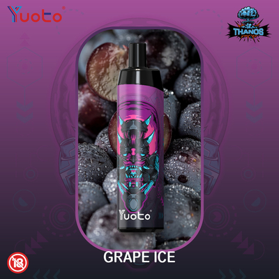 Nicotine rechargeable de Dispoable Vape 5% de bulle de Yuoto de souffle de Thanos 5000