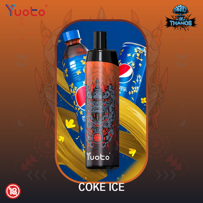 Nicotine rechargeable de Dispoable Vape 5% de bulle de Yuoto de souffle de Thanos 5000