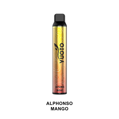 Yuoto 3000 succulents souffle glace jetable de banane de marque de Vape Yuoto de capacité de 1350 heures-milliampère Batttery