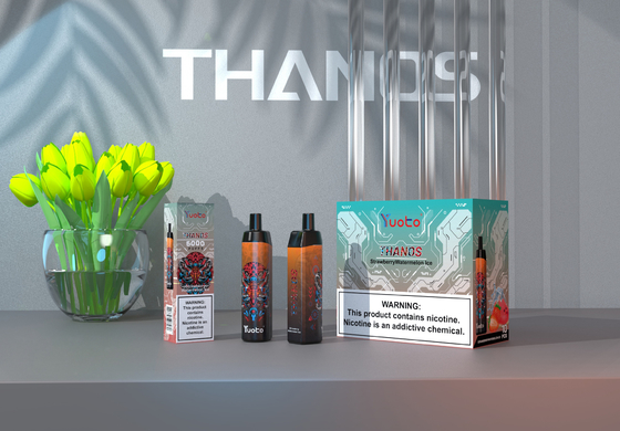 Yuoto Thanos 5000 souffle des ventes directes de 5%/2% de nicotine usine en gros d'E-cigarette