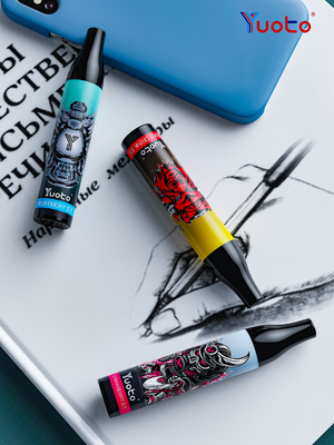 15 saveurs 2000puffs Yuoto Vape jetable 6ml E 850mAh liquide avec Mesh Coil