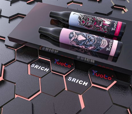 15 saveurs 2000puffs Yuoto Vape jetable 6ml E 850mAh liquide avec Mesh Coil