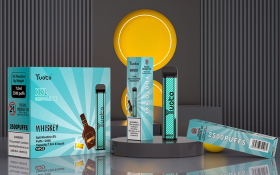 cigarette électronique originale yuoto xxl 2500 bouffée vape stylo 5% nic usine prix de gros avec une bonne qualité