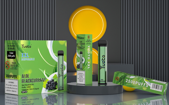 cigarette électronique originale yuoto xxl 2500 bouffée vape stylo 5% nic usine prix de gros avec une bonne qualité