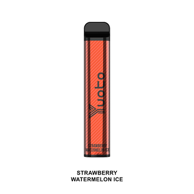 Yuoto Jetable E Cig XXL 2500 bouffées Pop Meilleur Pod Vape Fraise Pastèque Glace 1200mAh 50mg