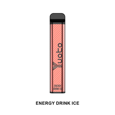 Yuoto XXL 2500 Puffs jetable le plus populaire Energy Drink Ice 7ml 1200mAh 5%