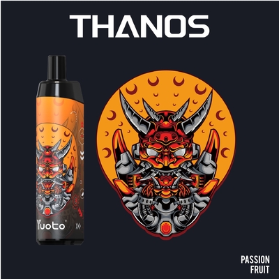 Nicotine jetable originale 5% /2 % de Vape Pen Mesh Coil Rechargeable 650mAh 14ml d'E-cigarettes de Yuoto Thanos 5000puff Vape