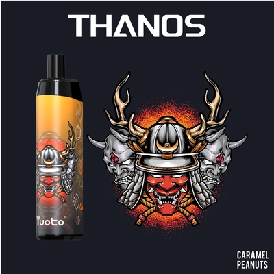 Nicotine jetable 5% /2 % de Vape Pen Mesh Coil Rechargeable 650mAh 14ml d'E-cigarettes de Yuoto Thanos 5000puff Vape