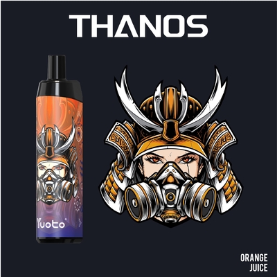 Nicotine jetable 5% /2 % de Vape Pen Mesh Coil Rechargeable 650mAh 14ml d'E-cigarettes de Yuoto Thanos 5000puff Vape