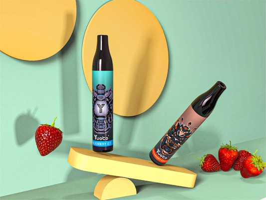 Stylo jetable de Vape d'E-cigarettes de Vape Mesh Coil 6ml E Juice Battery 850mAh de souffles originaux de Yuoto 2000