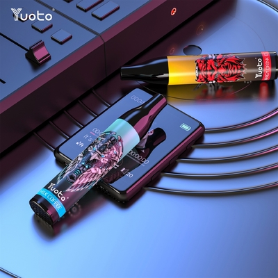 Yuoto populaire 2000 souffle stylo jetable de Vape d'E-cigarettes du jus 850mAh de Mesh Coil 6ml E de vape de Vape