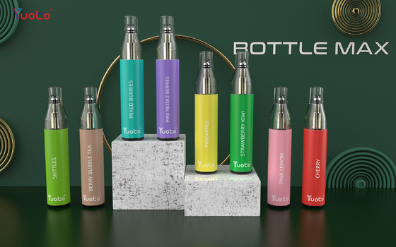 Souffles maximum Vape jetable Yuoto de bouteille originale de 100% 600 de 2ml 400mah en Europe avec TPD
