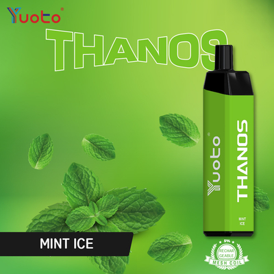 Yuoto Thanos 5000 souffle Vape jetable Mesh Coil Rechargeable 19 saveurs en stock