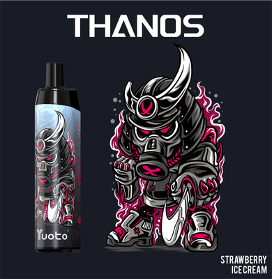Yuoto authentique Thanos 5000 souffles avec le type batterie et Mesh Coil de C