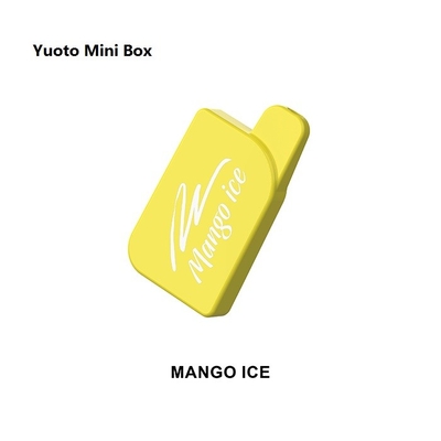 Saveurs jetable et batterie 450mAh de Yuoto Vape d'ecigarette de 700 souffles 15 2,0 ml