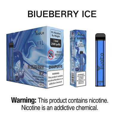 Yuoto XXL 2500 bouffée la plus vendue Vape jetable 35 saveurs disponibles à bon prix