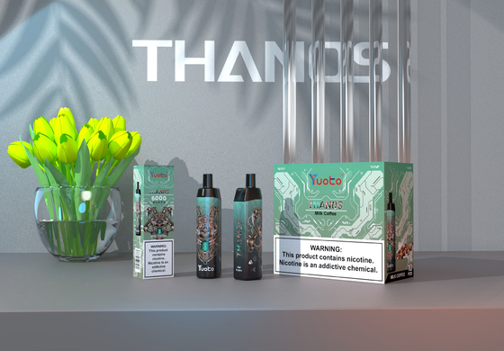 Prix ​​d'usine Pod jetable 14ml E-Liquid 650mAh Batterie Yuoto Thanos 5000 Puffs Mesh Coil pour une plus grande fumée