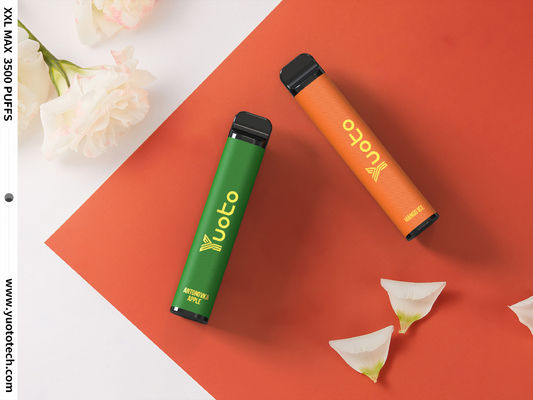 nouveau Yuoto XXL MAX 3500 Puffs jetable Vape bouffée de menthe saveurs de glace à la menthe