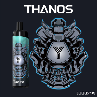 Yuoto Thanos 5000 Puffs Jetable Vape Pen Hookah avec 14ml E-Liquid 650mAh Batterie Mesh Coil