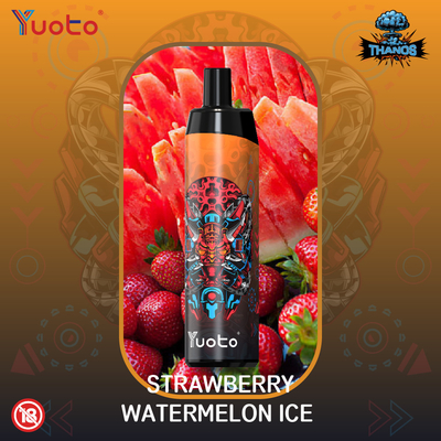 Vape jetable de glace de pastèque Yuoto Thanos 5000 Puffs E Cigarette avec bobine de maille 14 ml E-Liquide 650 mAh Batterie