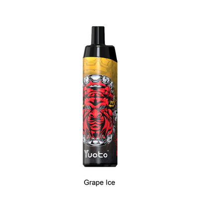 2022 nouveauté jetable Vape électronique Cigarette14ml E-liquide 650mAh batterie raisin glace pour distributeurs de bouffée