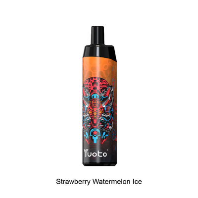 Strawberry Watermelon Ice 5000 Puffs Jetable Vape Pod Yuoto Thanos Mesh Coil 14ml Ejuice 650mAh Batterie de Chine
