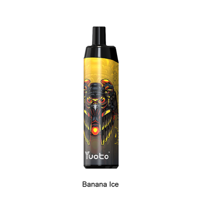 Vape Pod jetable 5000 bouffées Saveur de banane Yuoto Thanos Mesh Coil 14ml Ejuice 650mAh Batterie Bulking China Factory