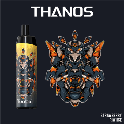 Vape Pod jetable 5000 bouffées Saveur de banane Yuoto Thanos Mesh Coil 14ml Ejuice 650mAh Batterie Bulking China Factory