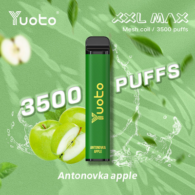 Yuoto Jetable Vape 3500 Puffs Fraise Framboise XXL Max Puff Plus pour les Émirats Arabes Unis