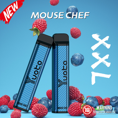 Yuoto XXL 2500 Puffs Jetable Vape Pen Narguilé avec 7 ml E-Liquide 1200 mAh Batterie Directement de l'usine de Chine
