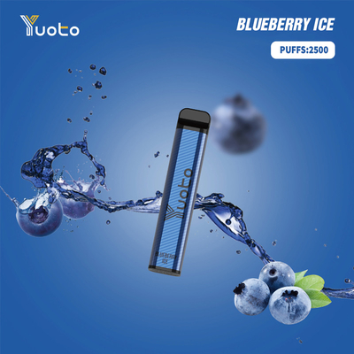 Expédition rapide Yuoto XXL 2500puffs Cigarette 2500 Puff Vaping Device 7.0ml Eliquid 1200mAh Batterie