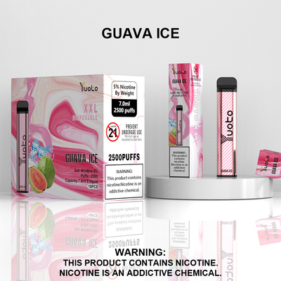 Stylo jetable de vape de vente en gros d'usine de la Chine avec 7ml E-liquide 1200mAh batterie fraise kiwi glace