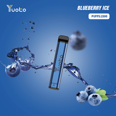 Nouvelle Arrivée Jetable Vape Cigarette Électronique 7 ml E-Liquide 1200 mAh Batterie Grape Ice pour Puff Distributeurs Grossiste