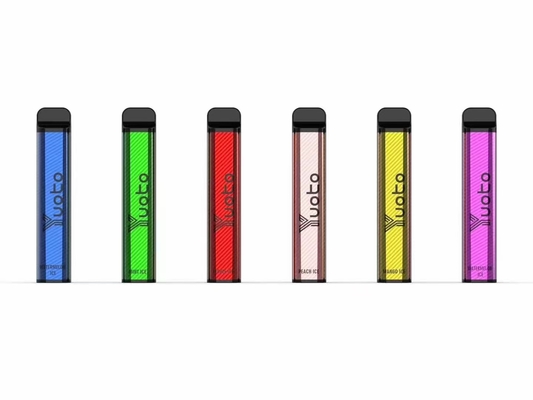 Yuoto XXL 2500 Bouffées Jetable Vape E Cig 7 ml Ejuice 1200 mAh Batterie Vente Chaude Crème Glacée À La Fraise