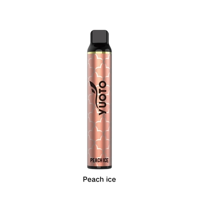 Yuoto Best Disposable Vape 2022 Peach Ice Luscious Wholesale Europe 3000 Puffs 50mg Nicotine