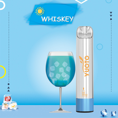 YUOTO shine pro 2000puffs jetable vape led lueur colorée jus 5.0ml et 850mAh
