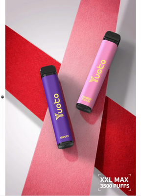 2023 Nouvelle version Logo personnalisé de haute qualité Yuoto 3500 Puff Jetable Vape Nut Bars Goût