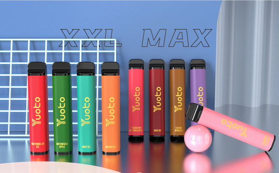 Usine en gros jetable Vape Pen Yuoto XXL Max 3500 bouffées maille bobine 9 ml E-liquide 1200 mAh batterie