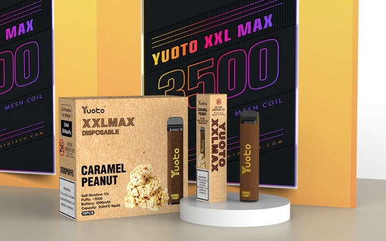 3500 Bouffées Jetables Vape Accessoires Fumeurs 9 ml Ejuice 1200 mAh Batterie Nouvelle Forme pour USA UK Espagne Allemagne France