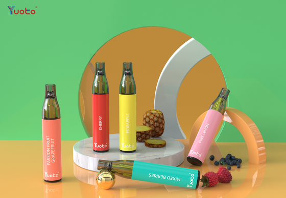 14 jus 2% Nic Yuoto Bottles Max des saveurs 2ML E 600 souffles avec TPD Pen Hookah