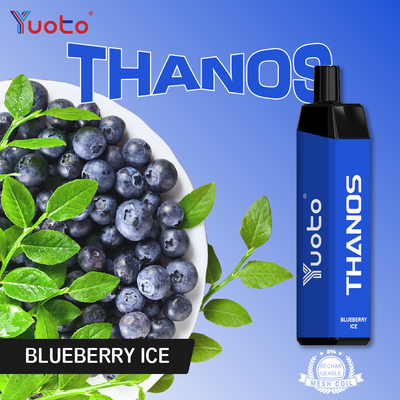 vape en gros d'I vous à la cigarette électronique de bobine rechargeable de maille de batterie du vernis 650mAh d'étuvage de souffle de Thanos 5000